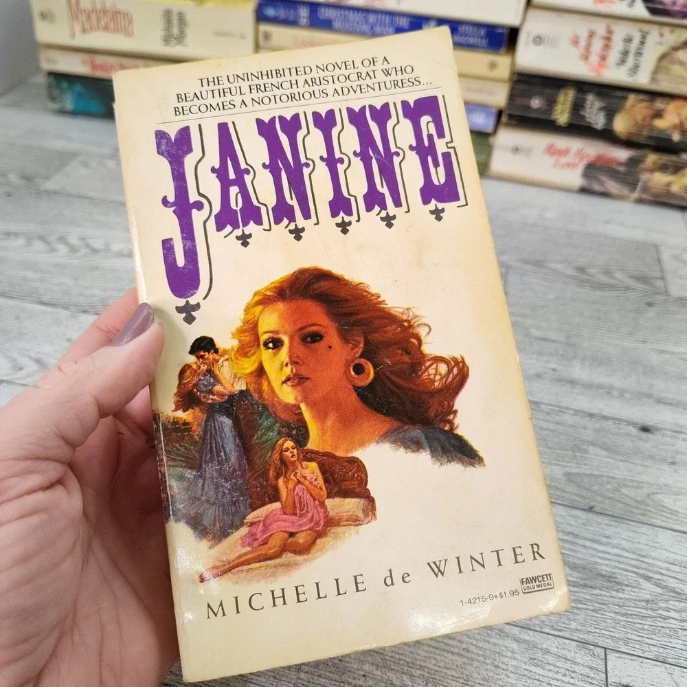 Janine Michelle‎ de Winter 1979 Fawcett Gold Medal Vintage Historical Romance PB